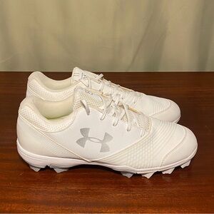 Under Armour Glyde Athletic Sports Softball Cleats White Women’s  11 New